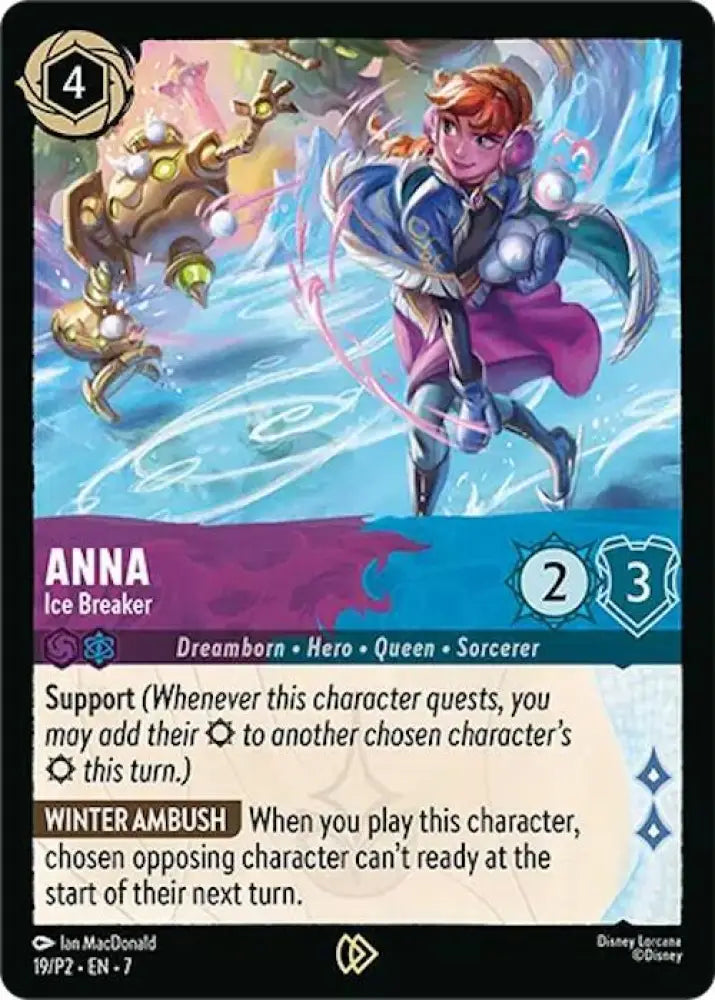 Anna - Ice Breaker (19) [Disney Lorcana Promo Cards]