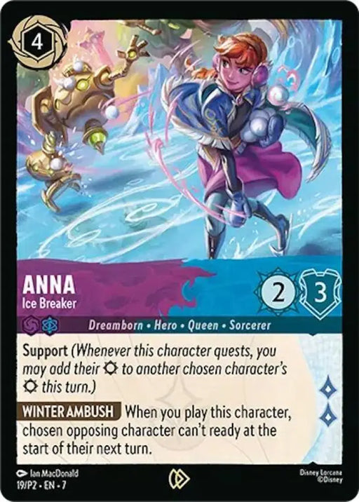 Anna - Ice Breaker (19) [Disney Lorcana Promo Cards]