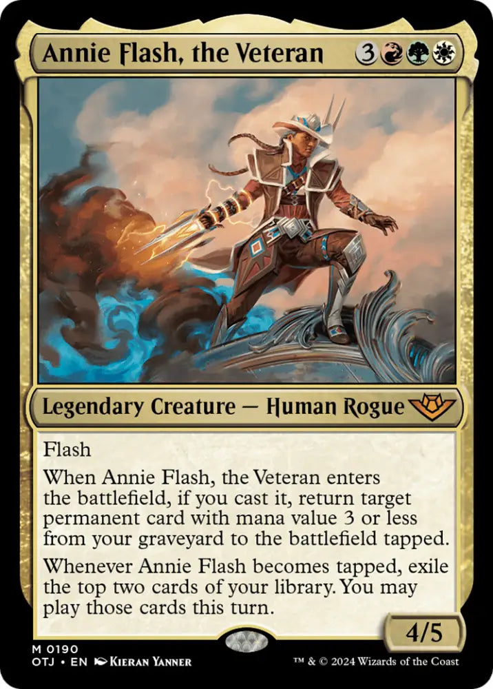 Annie Flash the Veteran [Outlaws of Thunder Junction] - MTG Single