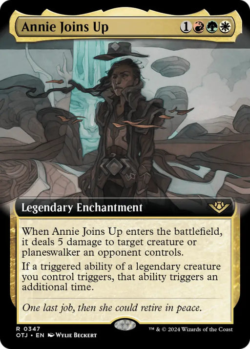 Annie Joins Up (Extended Art) [Outlaws of Thunder Junction] - MTG Single