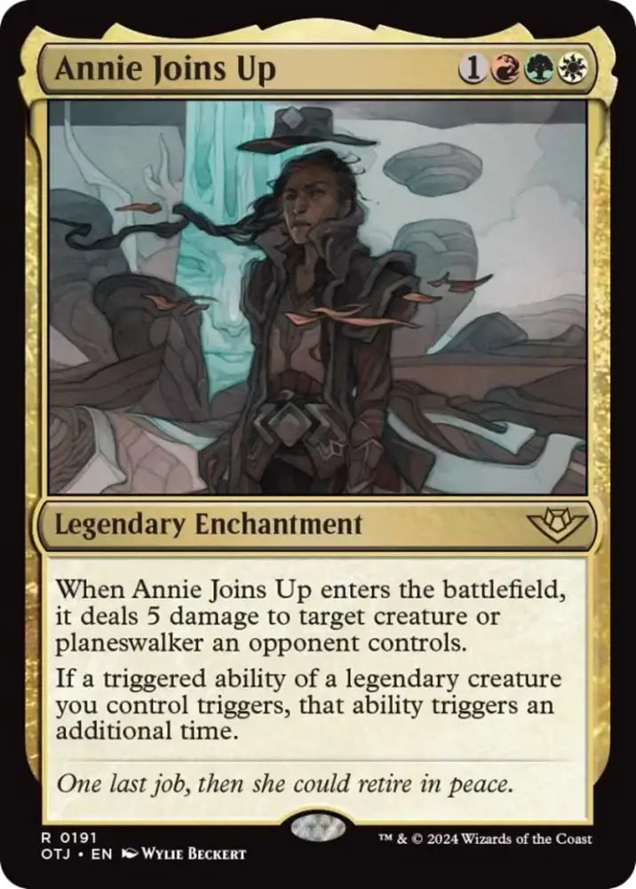 Annie Joins Up [Outlaws of Thunder Junction] - MTG Single