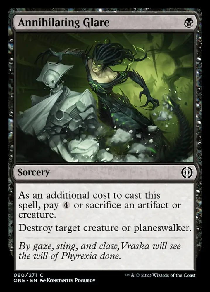 Annihilating Glare [Phyrexia: All Will Be One] - MTG Single