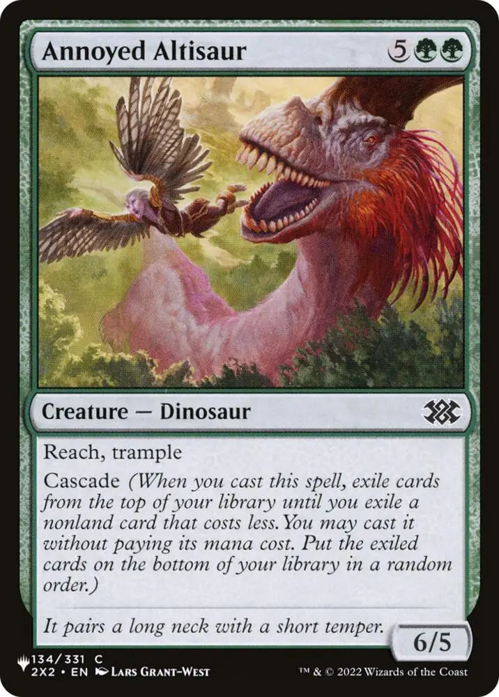 Annoyed Altisaur (134) [The List]