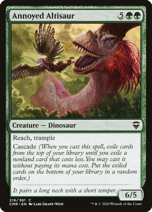 Annoyed Altisaur [Commander Legends] - MTG Single