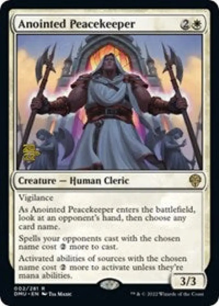 Anointed Peacekeeper (2) [Prerelease Cards]