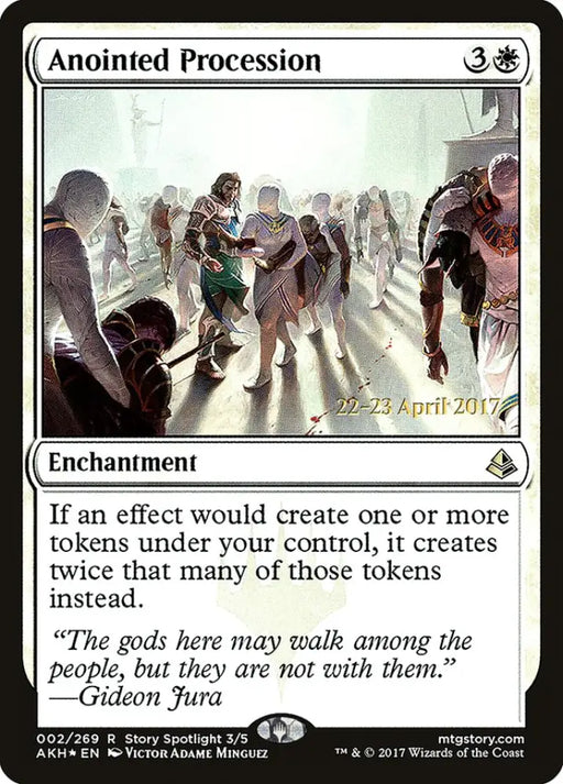 Anointed Procession [Amonkhet Prerelease Promos] - MTG Single