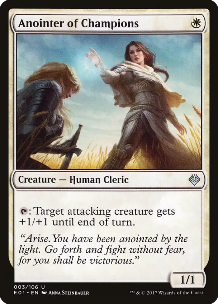 Anointer of Champions [Archenemy: Nicol Bolas] - MTG Single