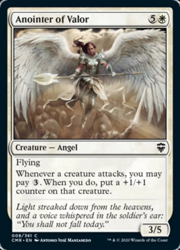 Anointer of Valor [Commander Legends] - MTG Single