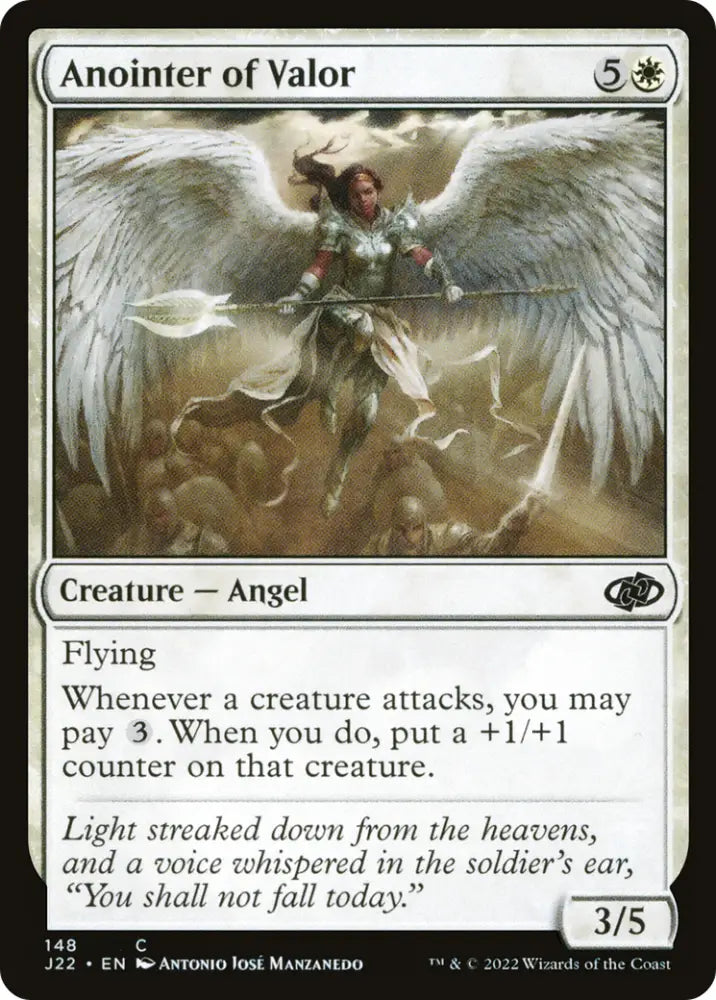 Anointer of Valor [Jumpstart 2022] - MTG Single