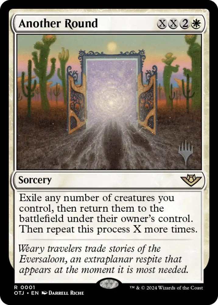 Another Round (Promo Pack) [Outlaws of Thunder Junction Promos] - MTG Single