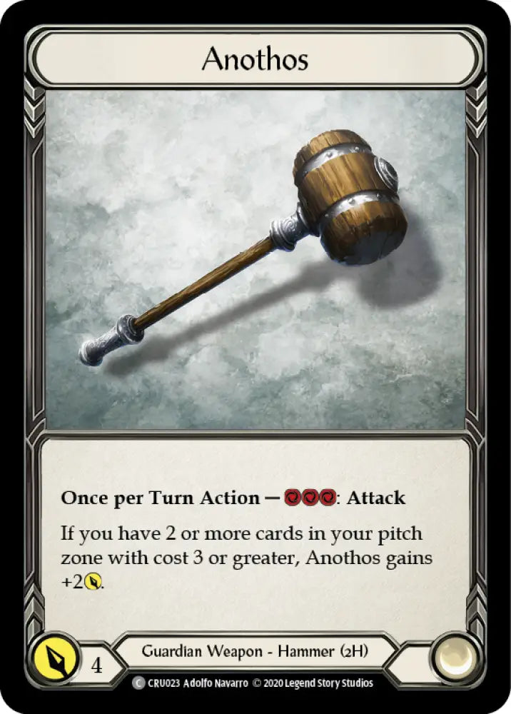 Anothos [Crucible of War 1st Edition] 1st Edition Normal - Flesh And Blood Single
