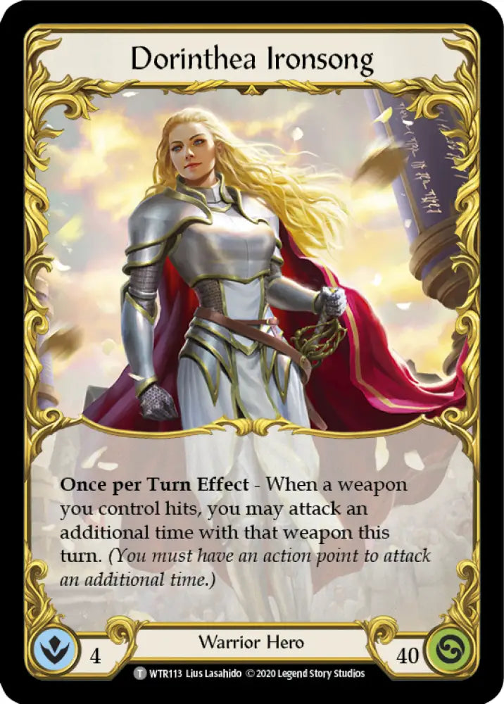 Anothos // Dorinthea Ironsong [Welcome to Rathe Unlimited] Unlimited Normal - Flesh And Blood Single