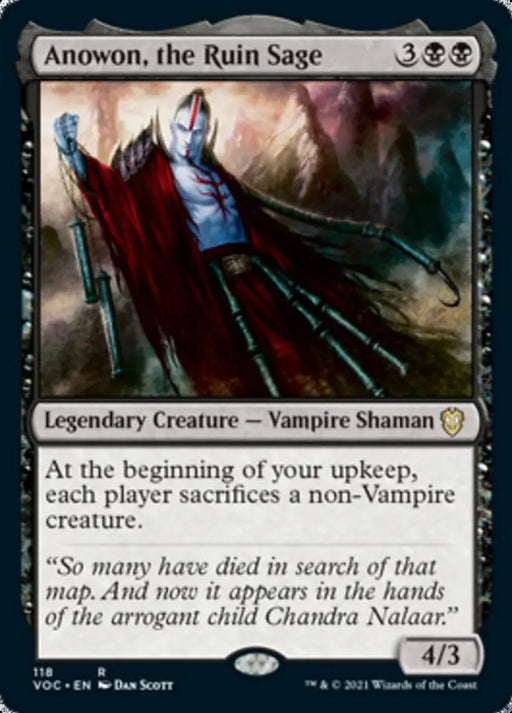Anowon the Ruin Sage [Innistrad: Crimson Vow Commander] - MTG Single