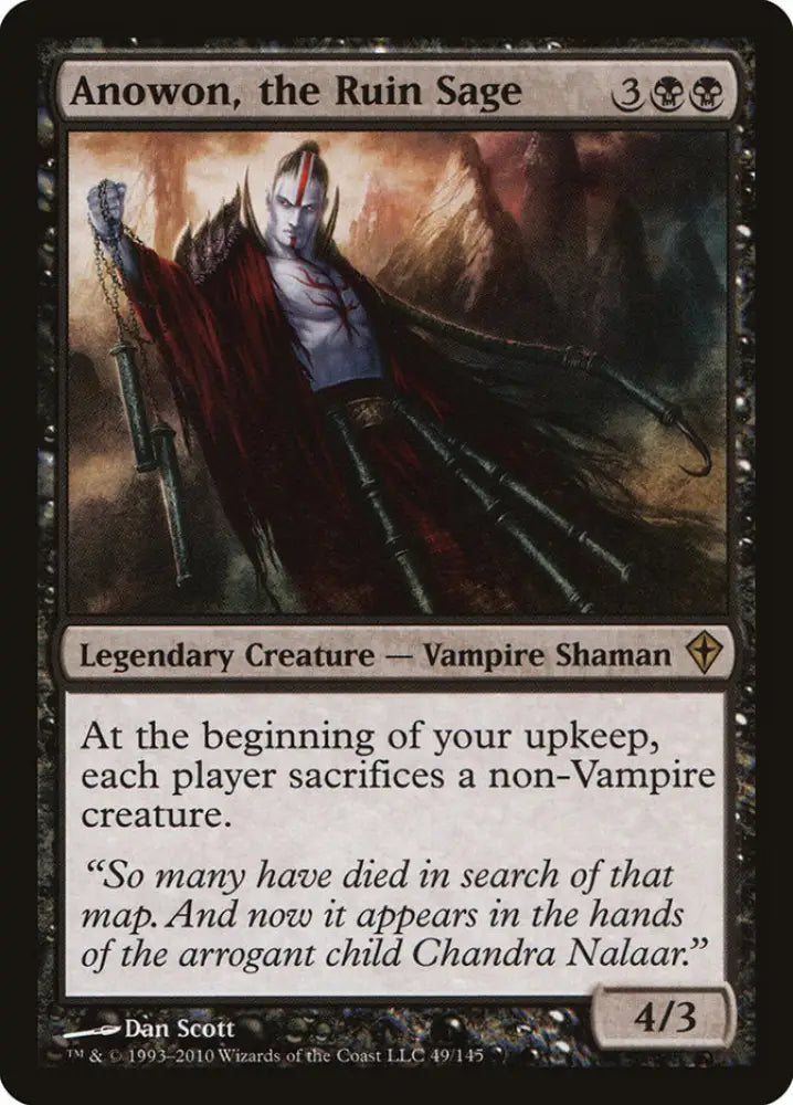 Anowon the Ruin Sage [Worldwake] - MTG Single