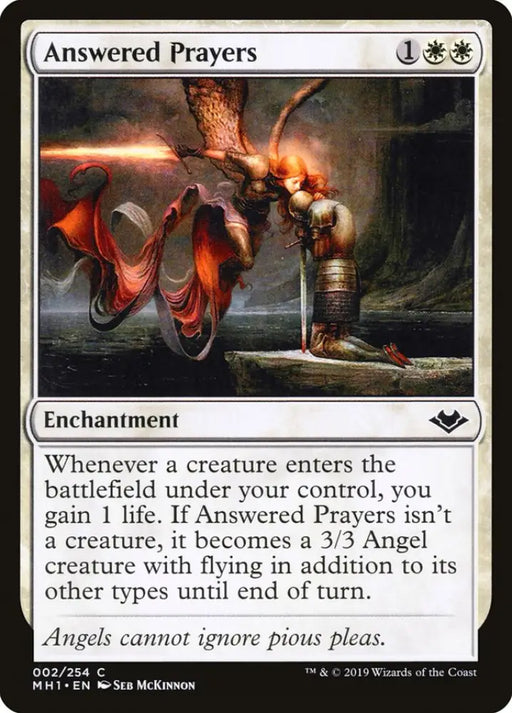 Answered Prayers [Modern Horizons] - MTG Single