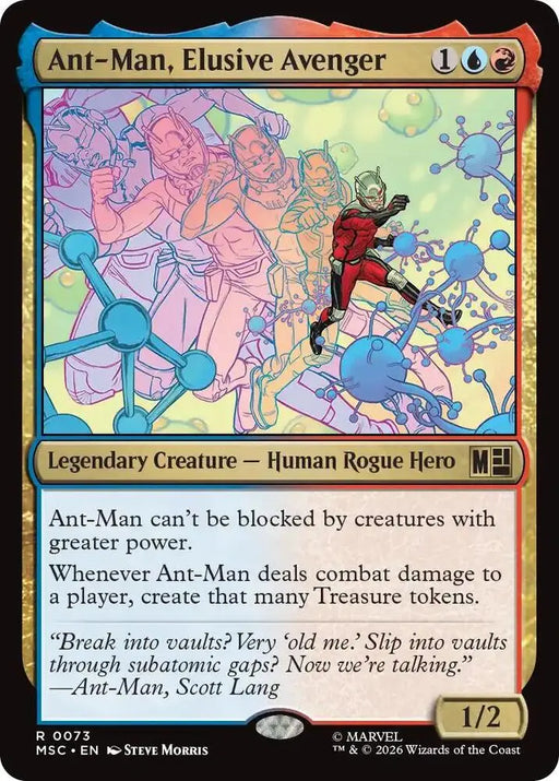 Ant-Man, Elusive Avenger (73) [Marvel Super Heroes Commander]