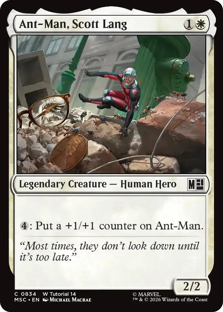 Ant-Man, Scott Lang (0834) [Marvel Super Heroes Commander]