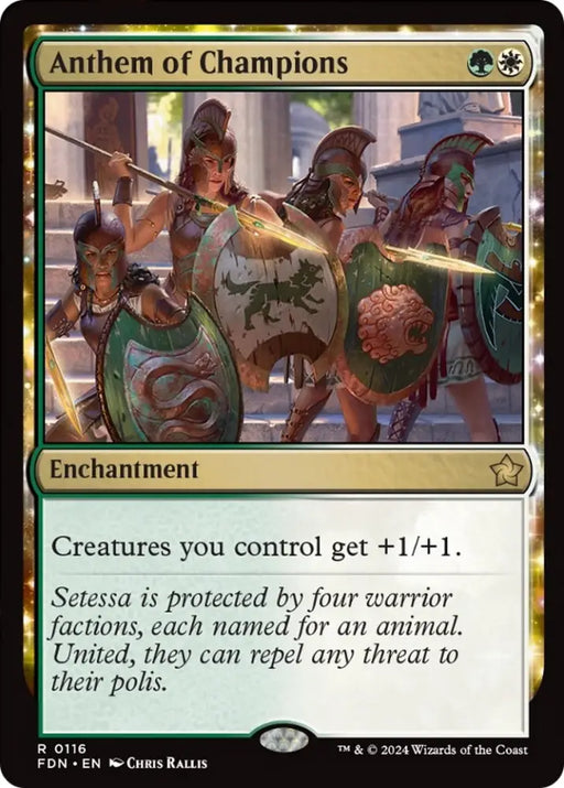 Anthem of Champions [Foundations] - MTG Single