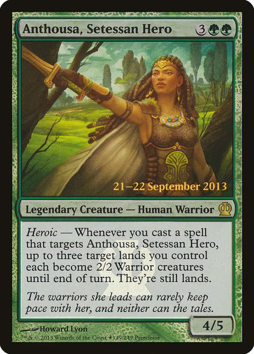 Anthousa Setessan Hero [Theros Prerelease Promos] - MTG Single