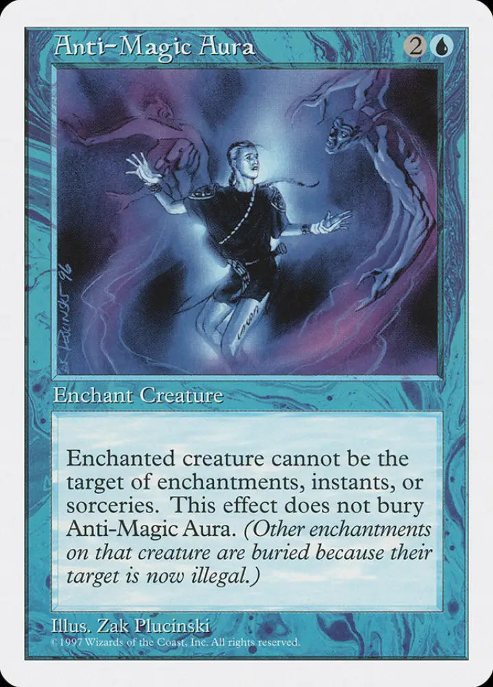 Anti-Magic Aura [Fifth Edition] - MTG Single