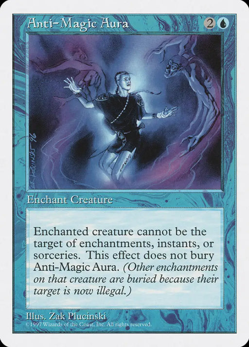Anti-Magic Aura [Fifth Edition] - MTG Single