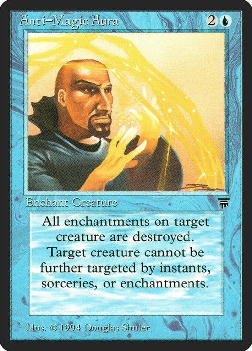 Anti-Magic Aura [Legends] - MTG Single