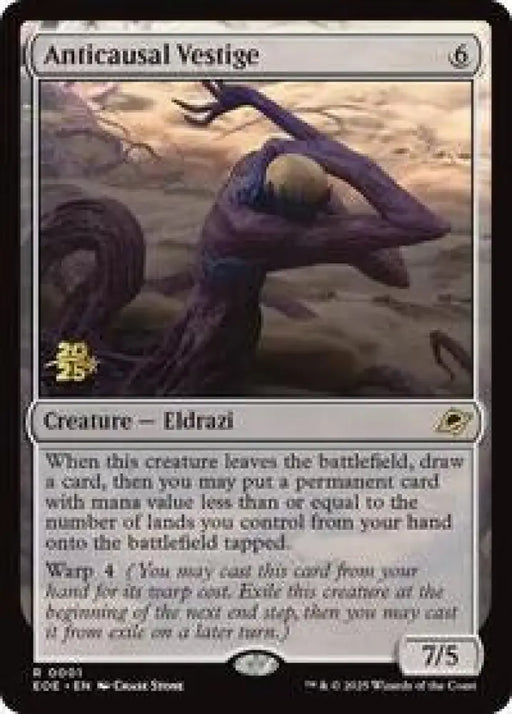Anticausal Vestige (1) [Prerelease Cards]