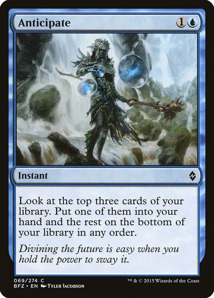 Anticipate [Battle for Zendikar] - MTG Single