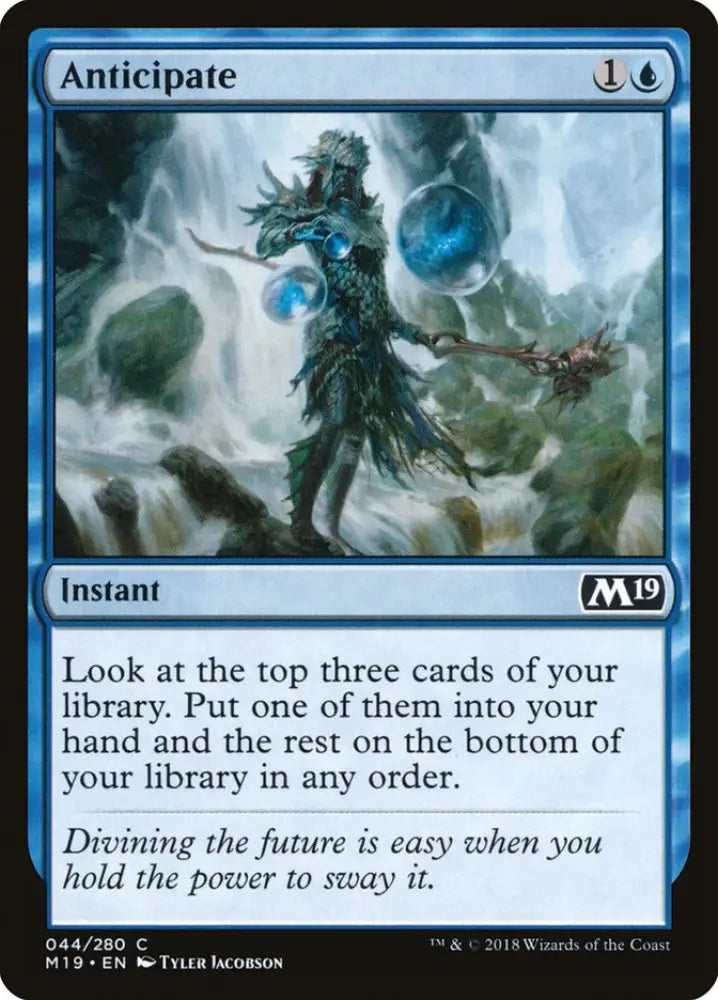 Anticipate [Core Set 2019] - MTG Single
