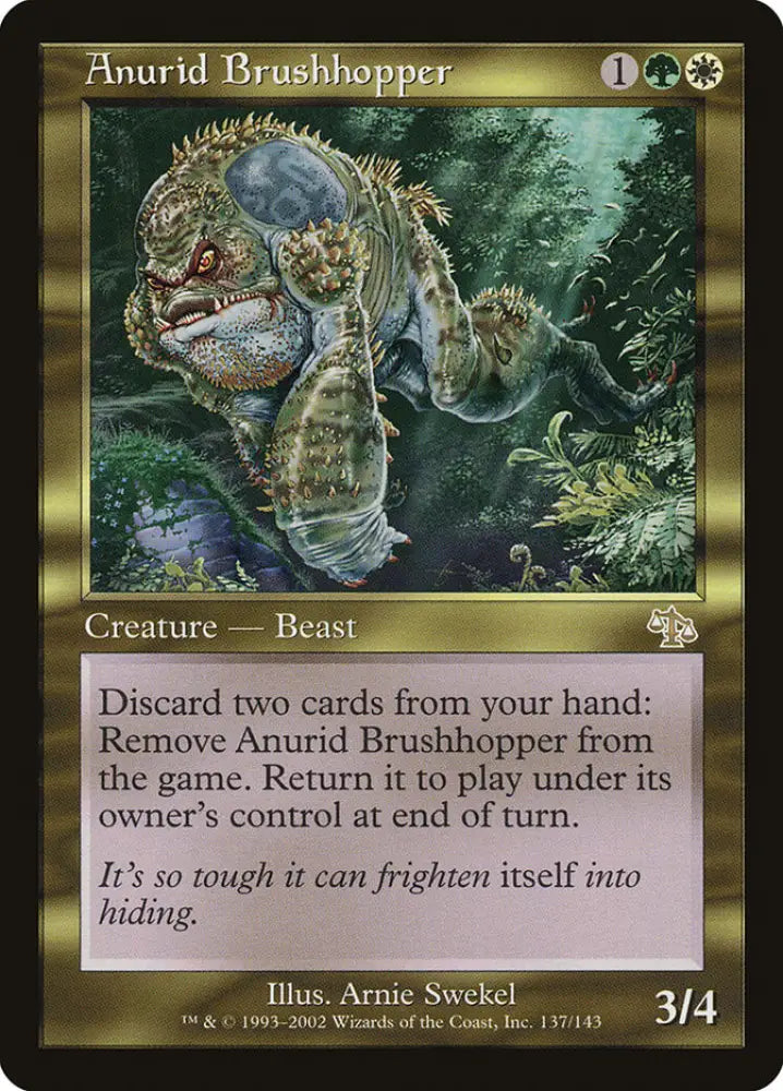 Anurid Brushhopper [Judgment] - MTG Single