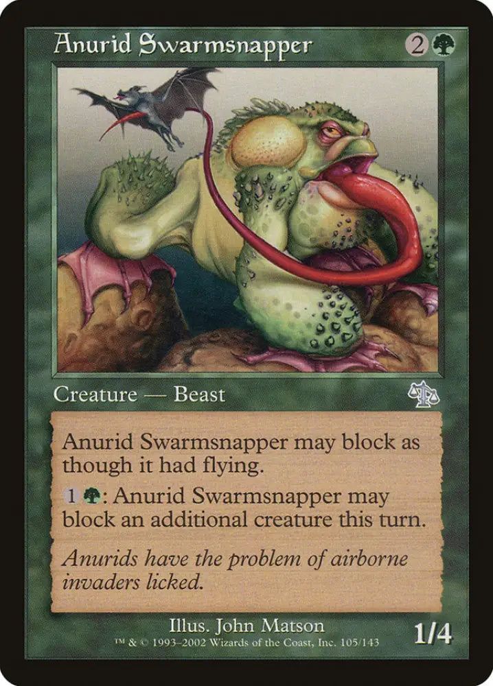 Anurid Swarmsnapper [Judgment] - MTG Single