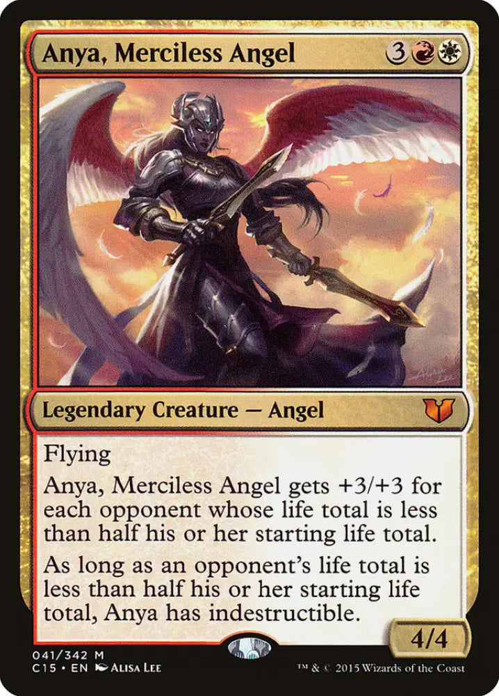 Anya Merciless Angel [Commander 2015] - MTG Single