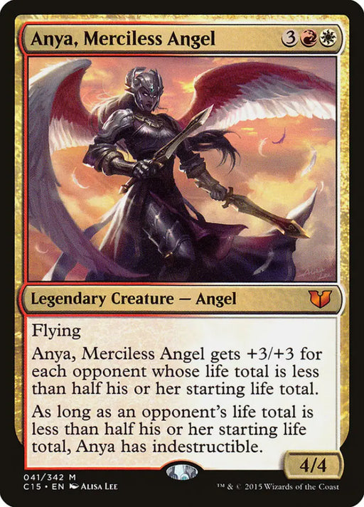 Anya Merciless Angel [Commander 2015] - MTG Single