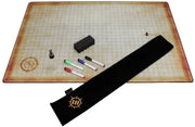 AP Enchance Tabletop Deluxe Rubber RPG Grid Mat Campaign Kit - Role Playing Game