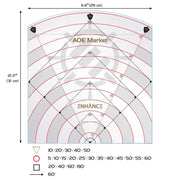 AP Enhance Tabletop AOE Cone Marker 60ft - Accessoire