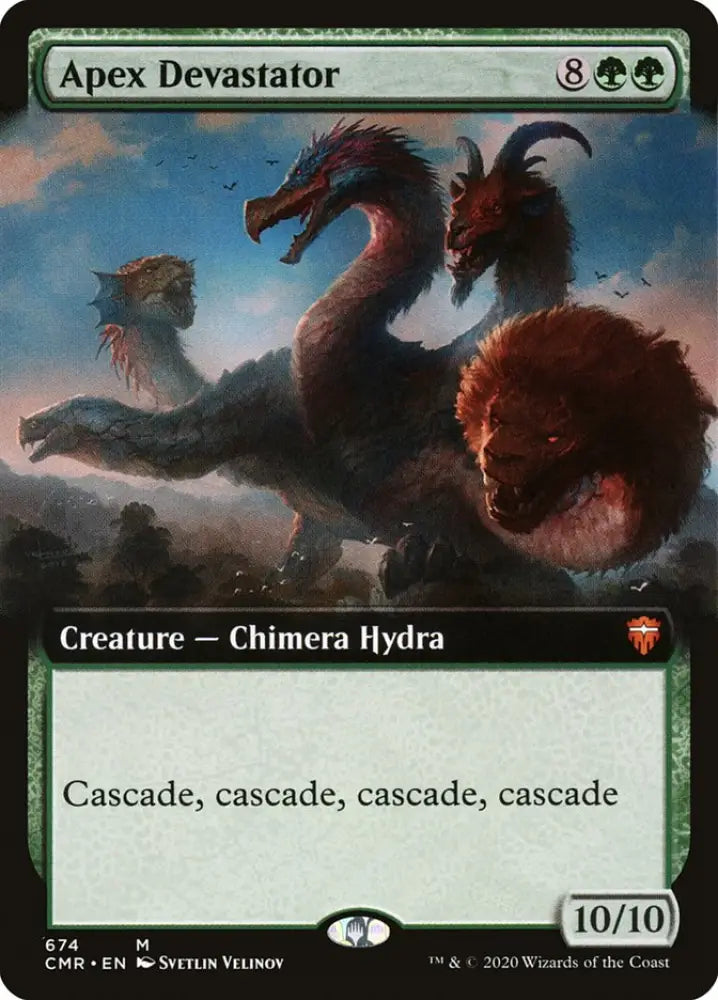 Apex Devastator (Extended Art) [Commander Legends] - MTG Single