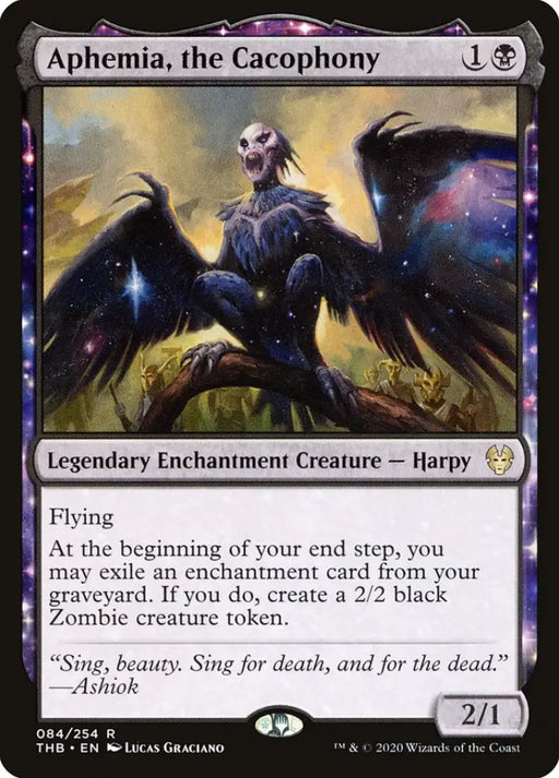 Aphemia the Cacophony [Theros Beyond Death] - MTG Single