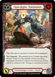 Apocalypse Automaton [Round the Table: TCC x LSS] - Flesh And Blood Single