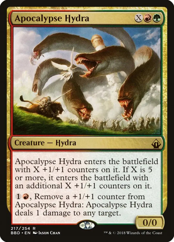 Apocalypse Hydra [Battlebond] - MTG Single