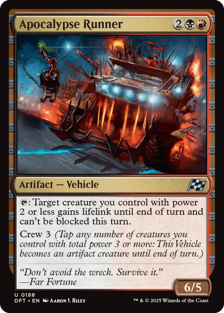 Apocalypse Runner [Aetherdrift] - MTG Single
