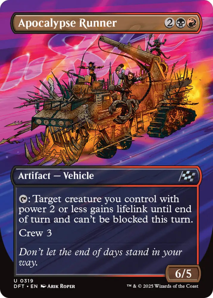 Apocalypse Runner (Borderless) [Aetherdrift] - MTG Single