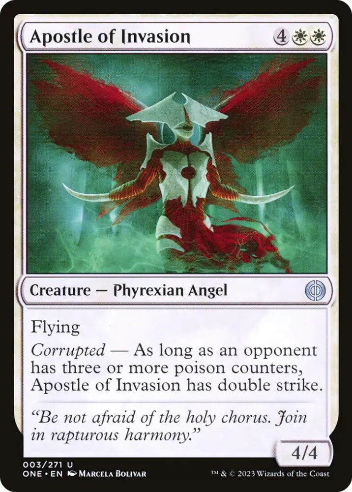 Apostle of Invasion [Phyrexia: All Will Be One] - MTG Single