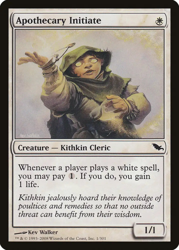 Apothecary Initiate [Shadowmoor] - MTG Single