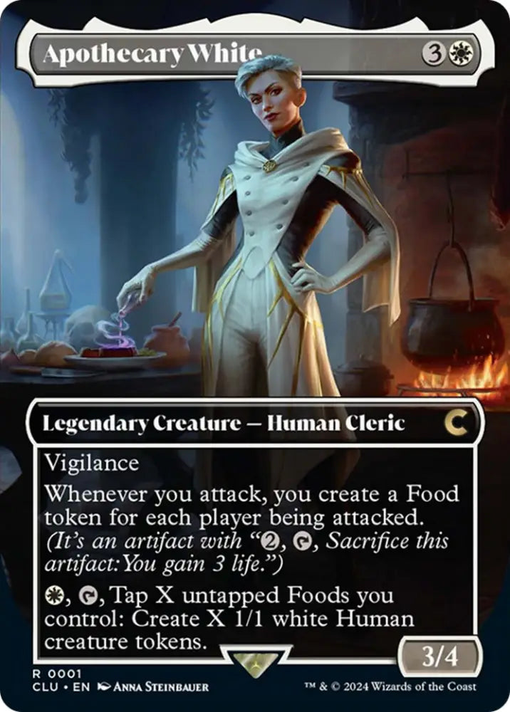 Apothecary White (Borderless) [Ravnica: Clue Edition] - MTG Single