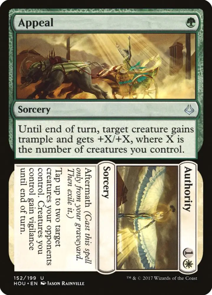 Appeal // Authority [Hour of Devastation] - MTG Single