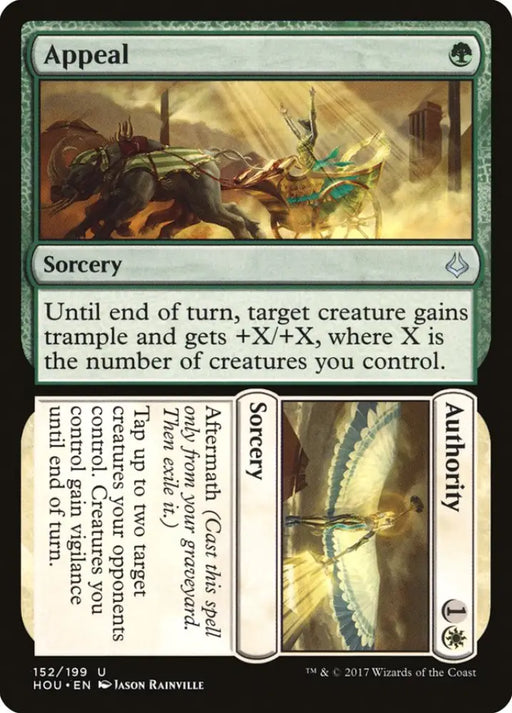 Appeal // Authority [Hour of Devastation] - MTG Single
