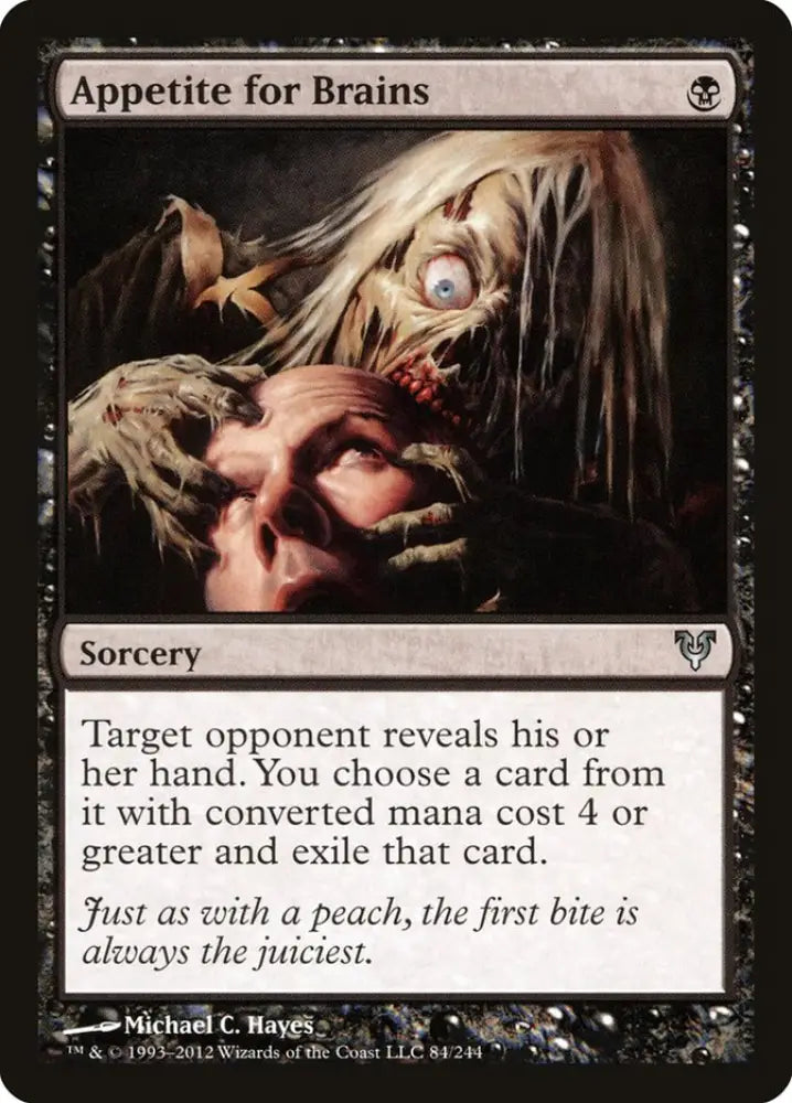 Appetite for Brains [Avacyn Restored] - MTG Single