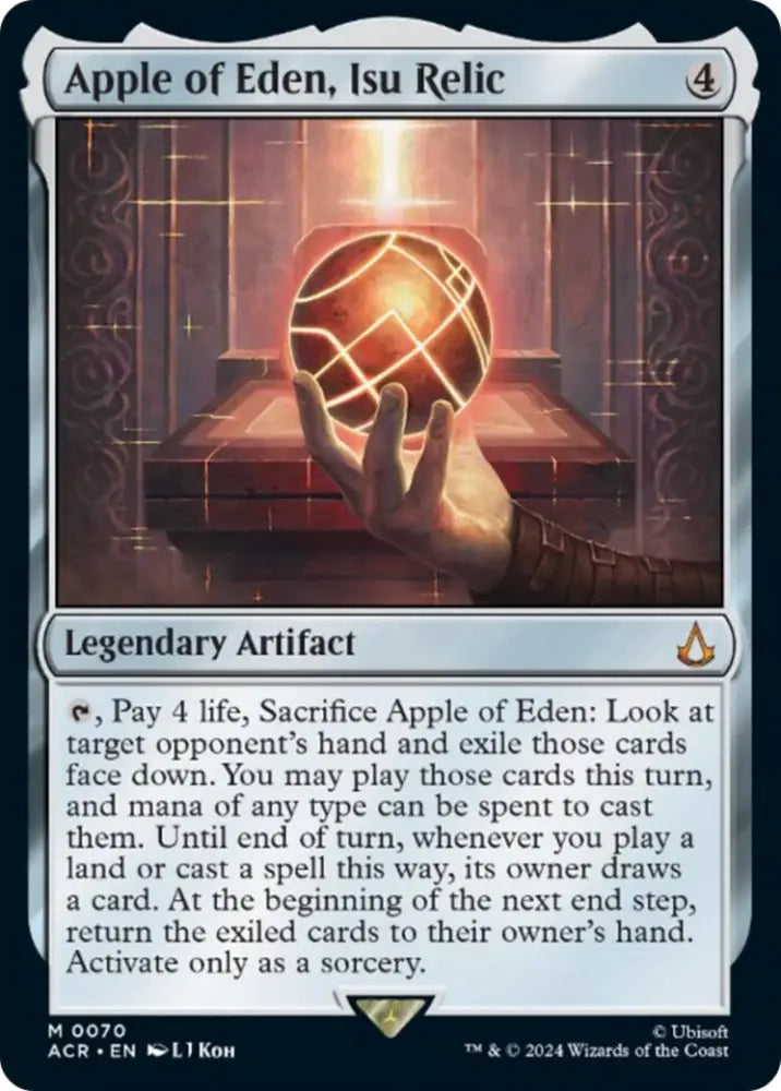 Apple of Eden Isu Relic [Assassin’s Creed] - MTG Single