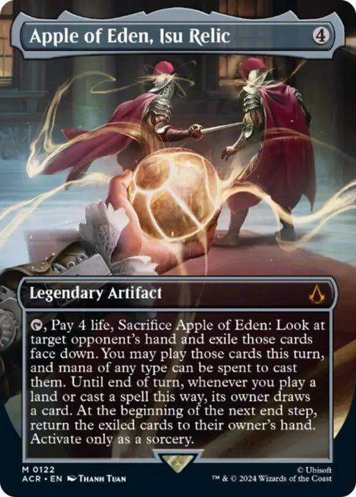 Apple of Eden Isu Relic (Borderless) [Assassin’s Creed] - MTG Single