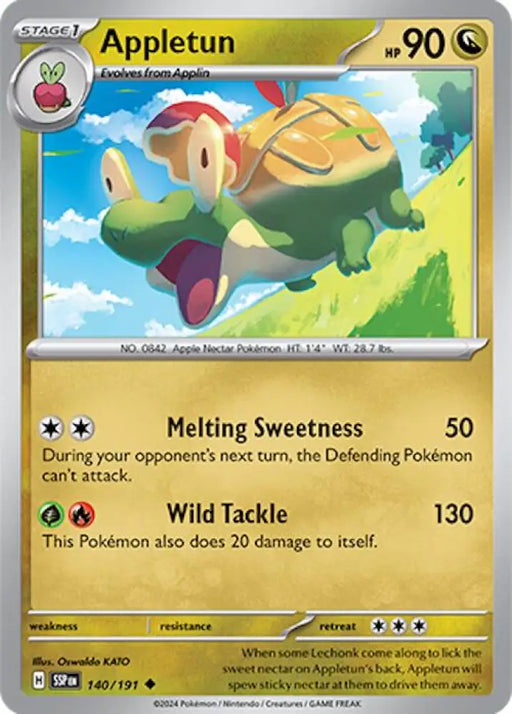 Appletun (140/191) [Scarlet & Violet: Surging Sparks] - Pokemon Single